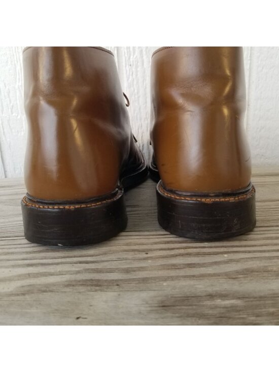 VTG Bostonian Classics Mens Calfskin Leather Silhouette Chukka Boot 11 26222 USA main image 10